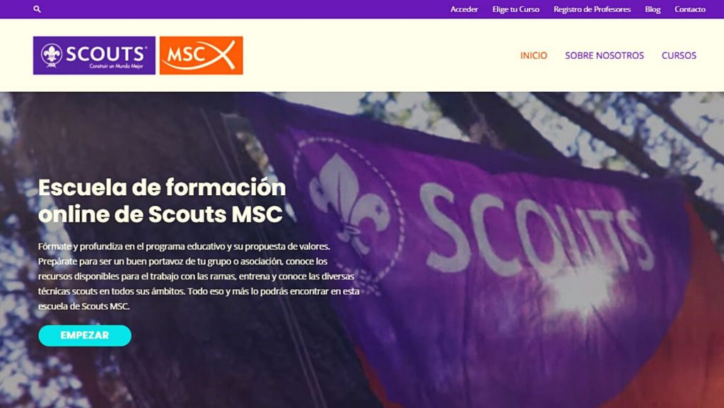Plataforma de Formación Scouts MSC