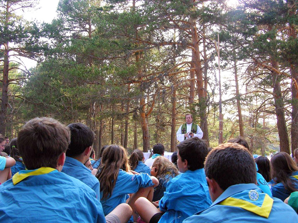 La fe en los campamentos de verano- Scouts MSC